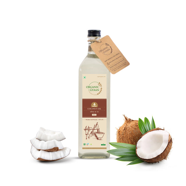 Coconut Oil - Wooden Cold Pressed