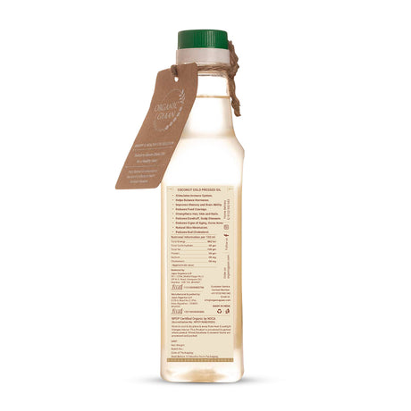 Coconut Oil - Wooden Cold Pressed