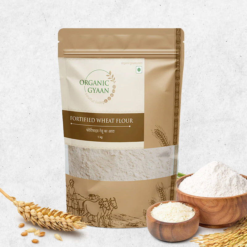 Fortified wheat flour