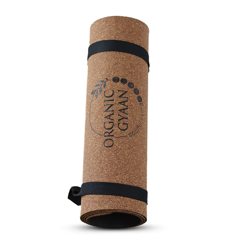 Cork Yoga Mat By Organic Gyaan