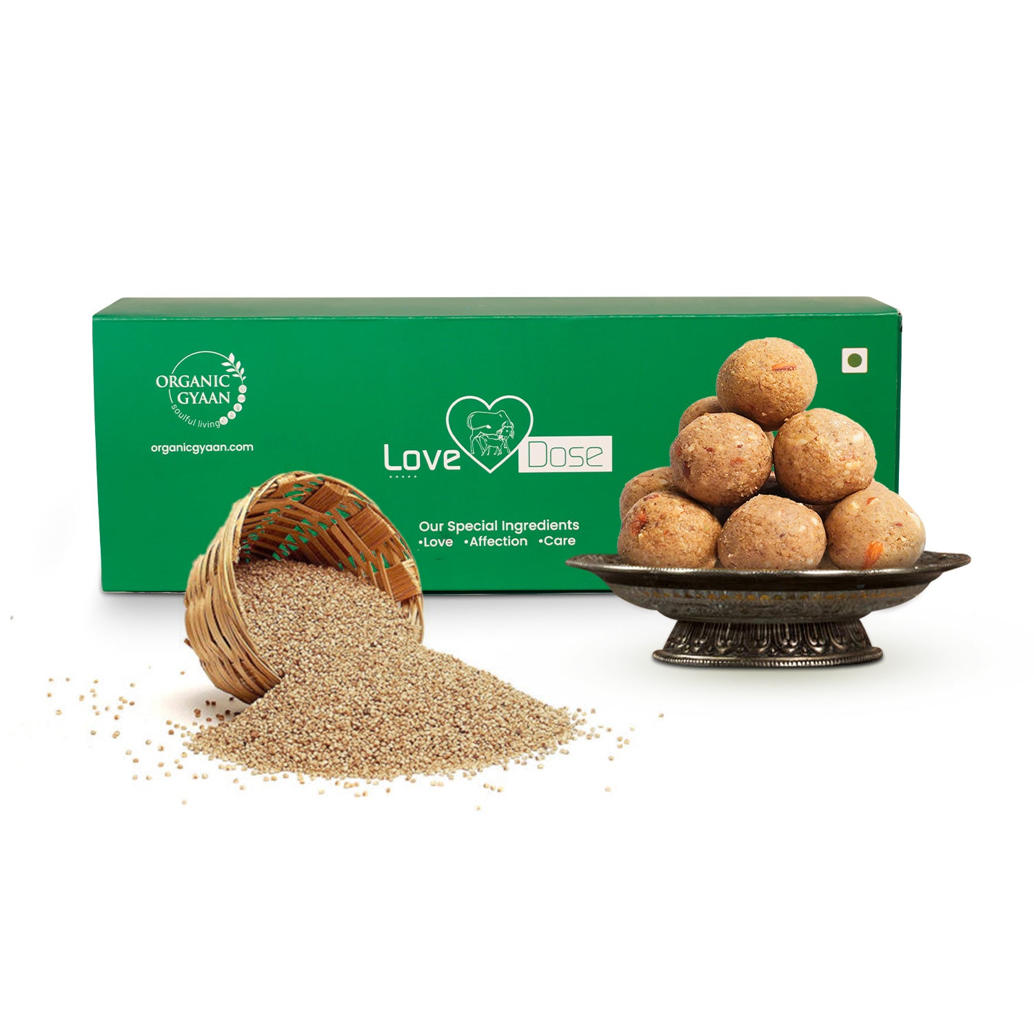 Buy Healthy Kodo Millet Laddu Online Organic Gyaan
