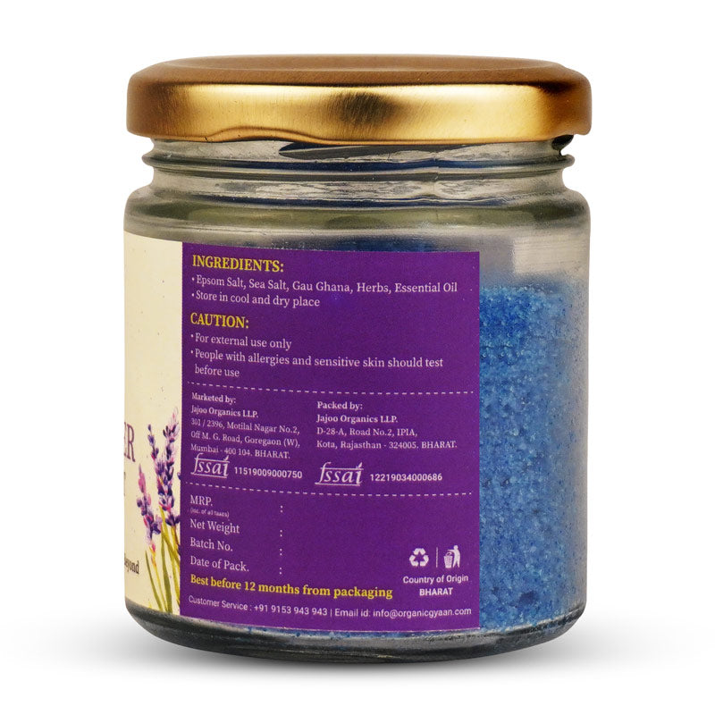 Lavender bath salt by organic gyaan