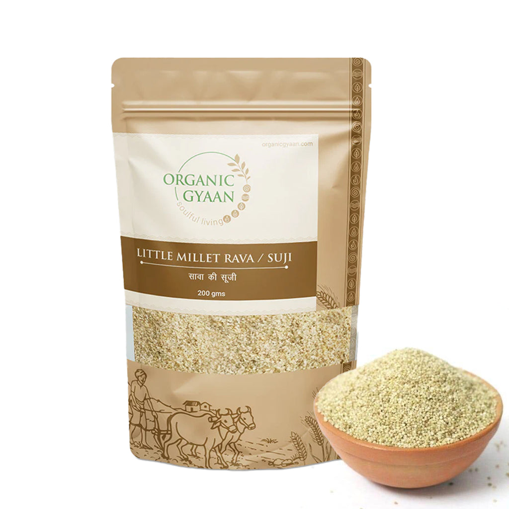Buy Millet Rava(Suji) – The Wholesome Goodness |Organic Gyaan