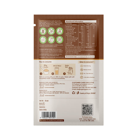 Plant Protein | Premium Dutch Cocoa – 38 g Single-Serve Sachet (25 g Protein)