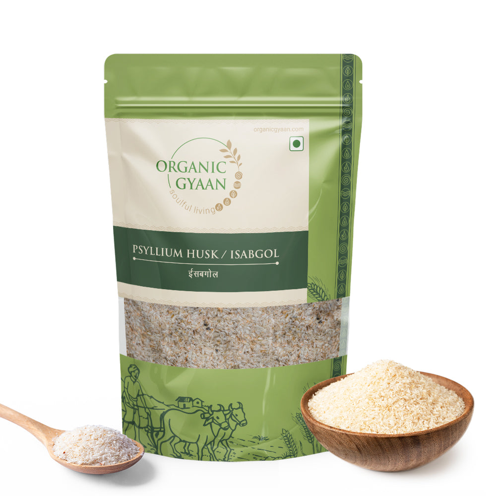 Psyllium Husk Natural Digestive Fiber Supplement Organic Gyaan psyllium-husk-natural-digestive-fiber-supplement-organic-gyaan