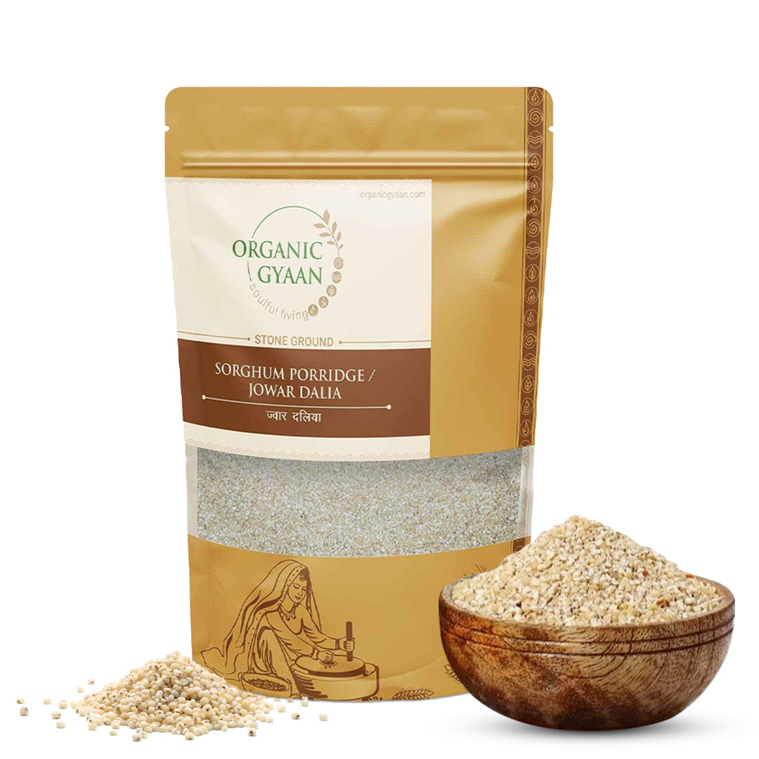 Unpolished Jowar (Sorghum) Dalia