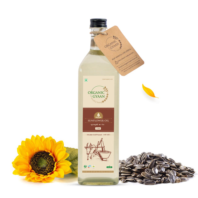 Sunflower Oil - Wooden Cold Pressed