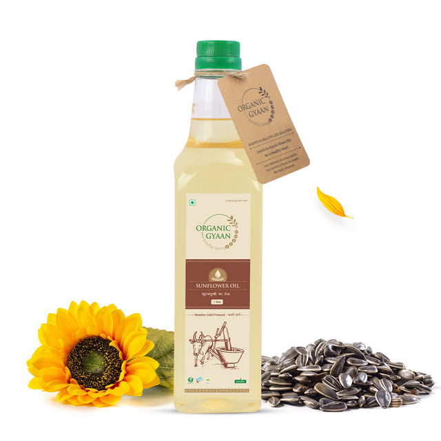 Sunflower Oil - Wooden Cold Pressed