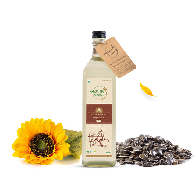 Sunflower Oil - Wooden Cold Pressed