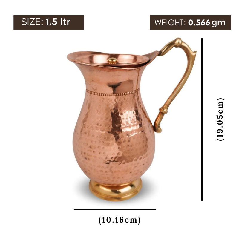 copper jug for drinking water