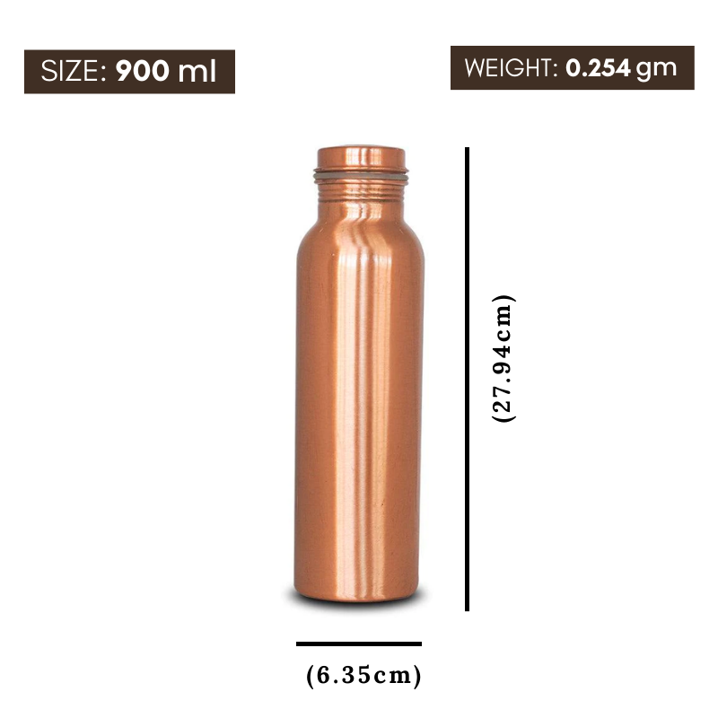 big copper water bottle