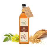 Yellow Mustard Oil - Wooden Cold Pressed