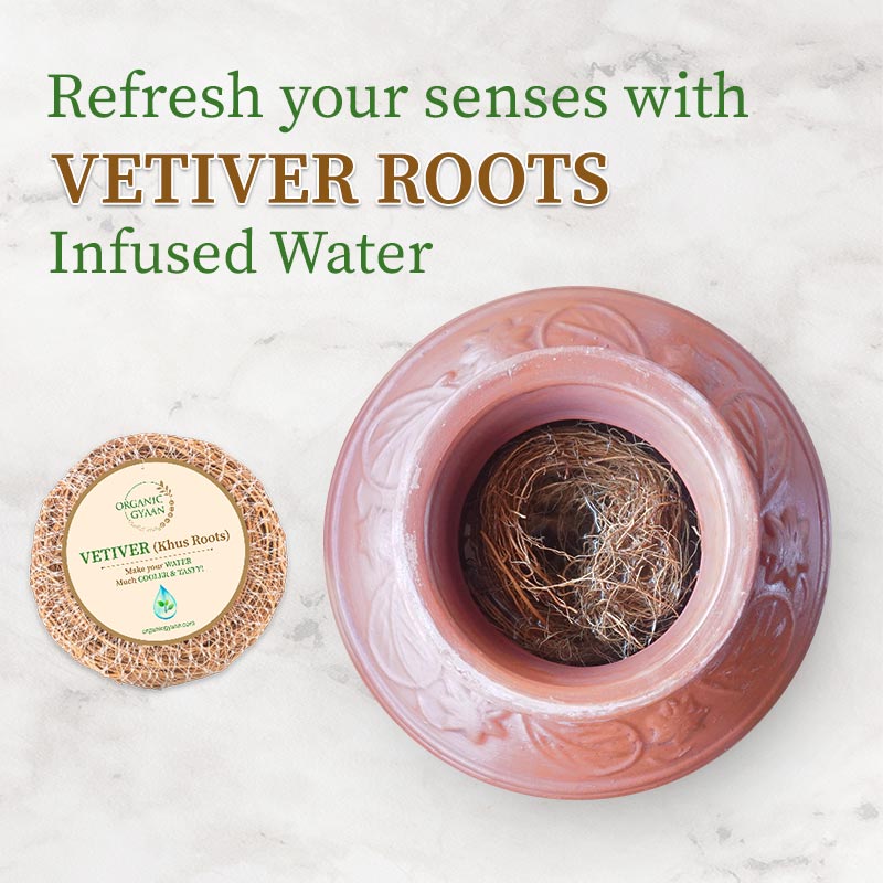 Refresh senses with vetiver root