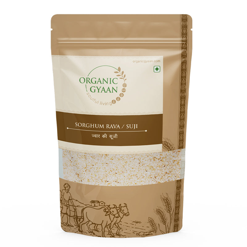 Sorghum Rava Buy Millet Rava(Suji) – The Wholesome Goodness |Organic Gyaan