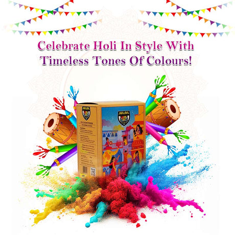 Trendo Holi Colours | Multicolour Gulal Pack