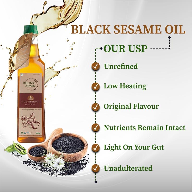 Facts of black sesame oil