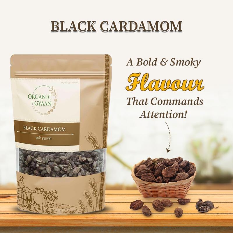 black cardamom - organic gyaan