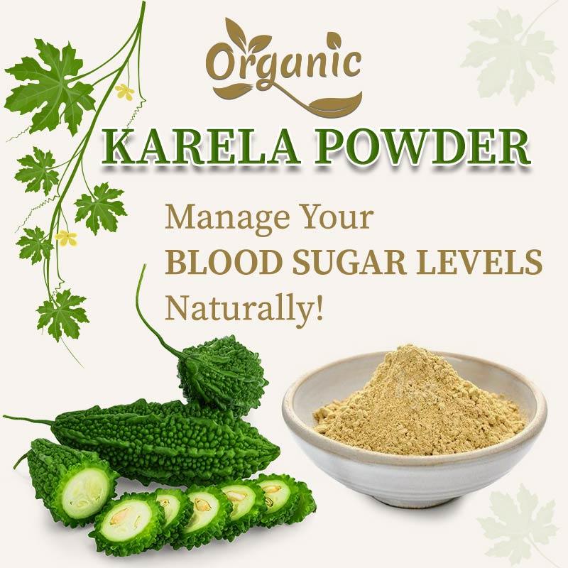 Karela powder for blood sugar managemen