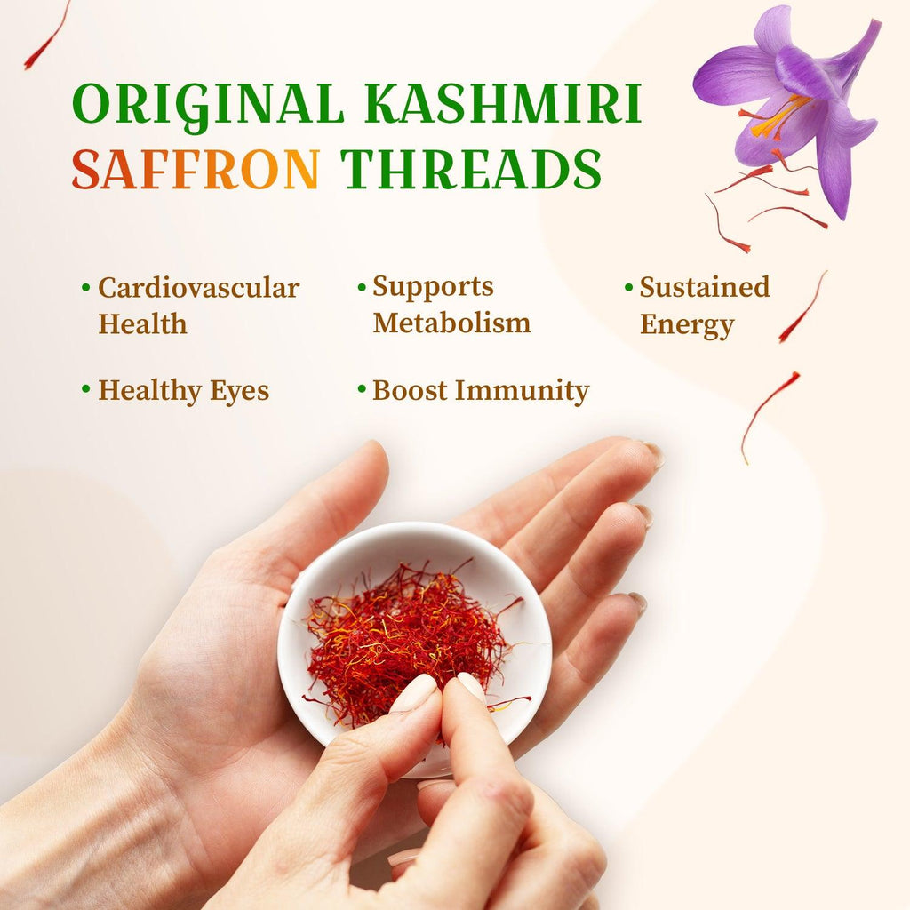 Original kashmiri saffron threads 