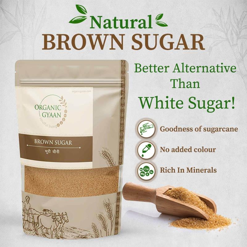 Natural brown sugar 