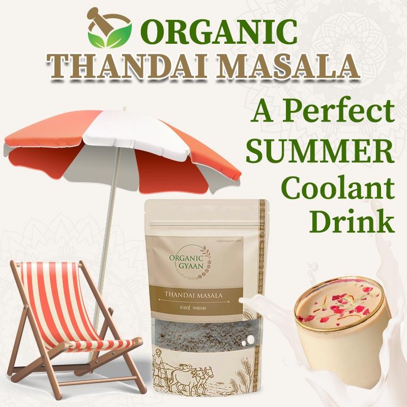 Summer coolant drink thandai masala