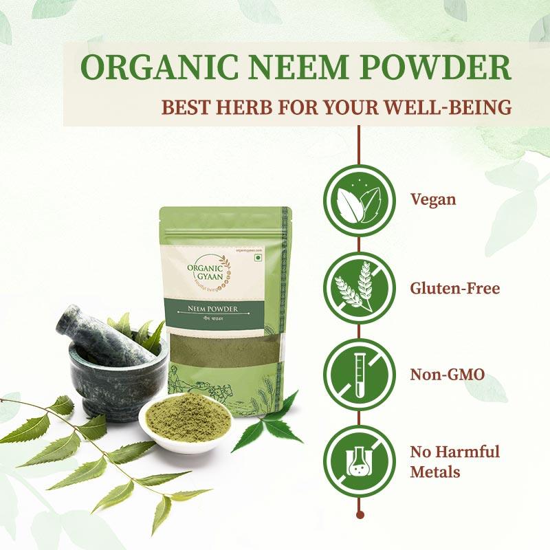 Neem Root Powder Buy Neem Powder Online for Holistic Health – Organic Gyaan