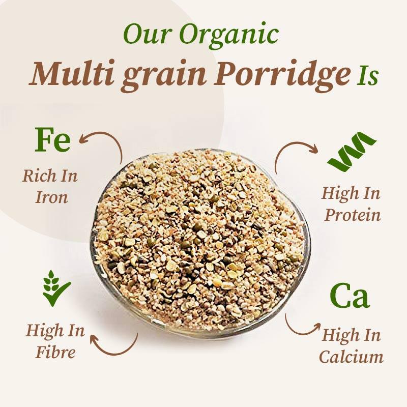 Multi grain porridge nutrition