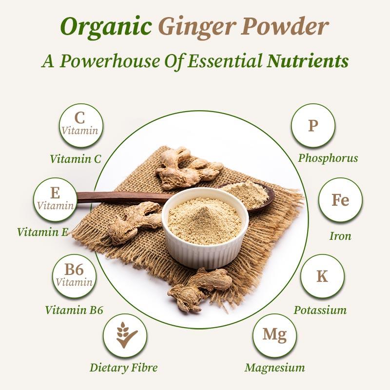 Organic ginger powder