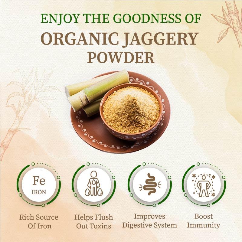 Benefits of jaggery powder 