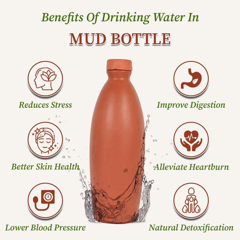 Benefits of mud water bottle 