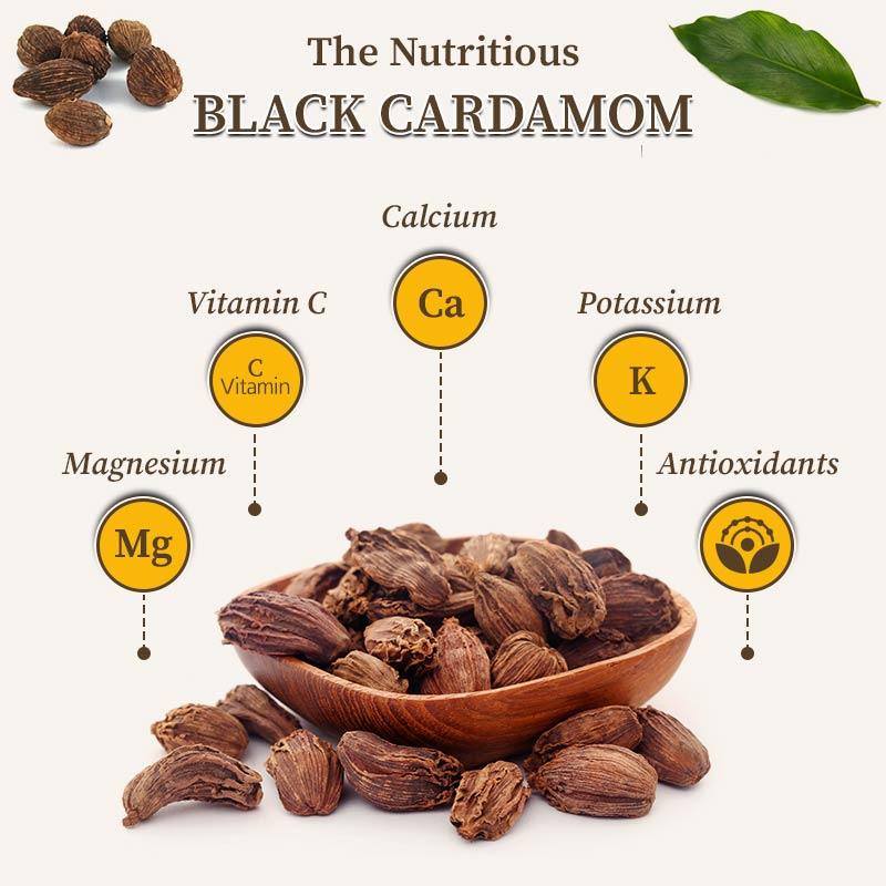 black cardamom nutrients