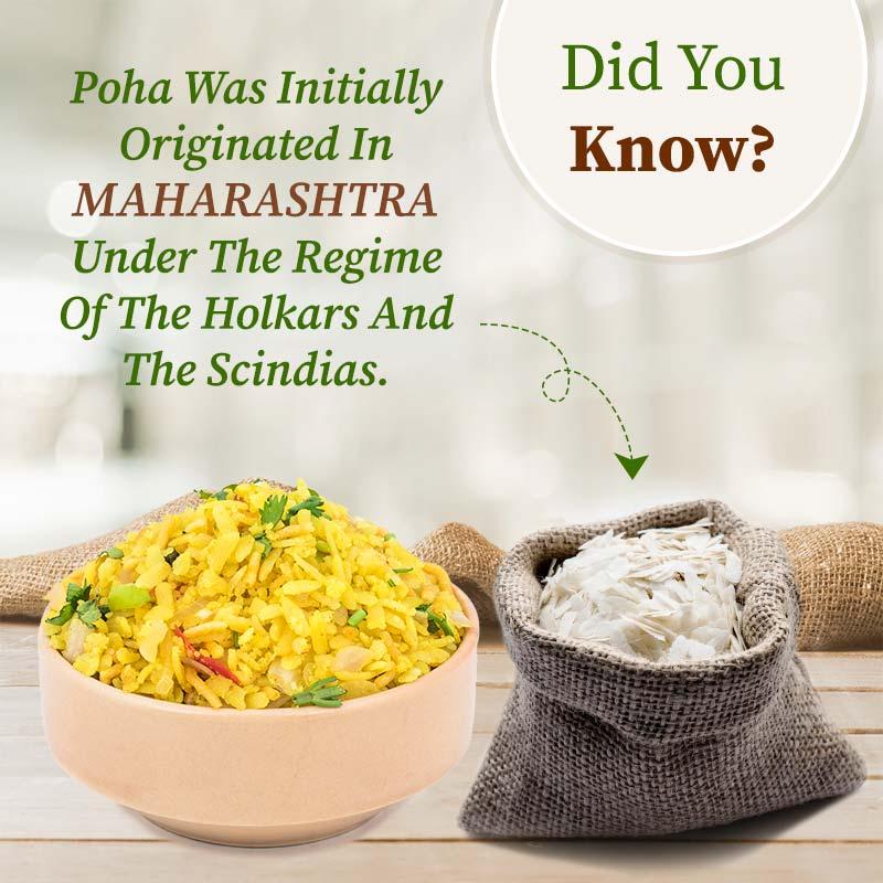 Safed poha by organic gyaan