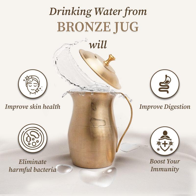 Health benefits of bronze jug