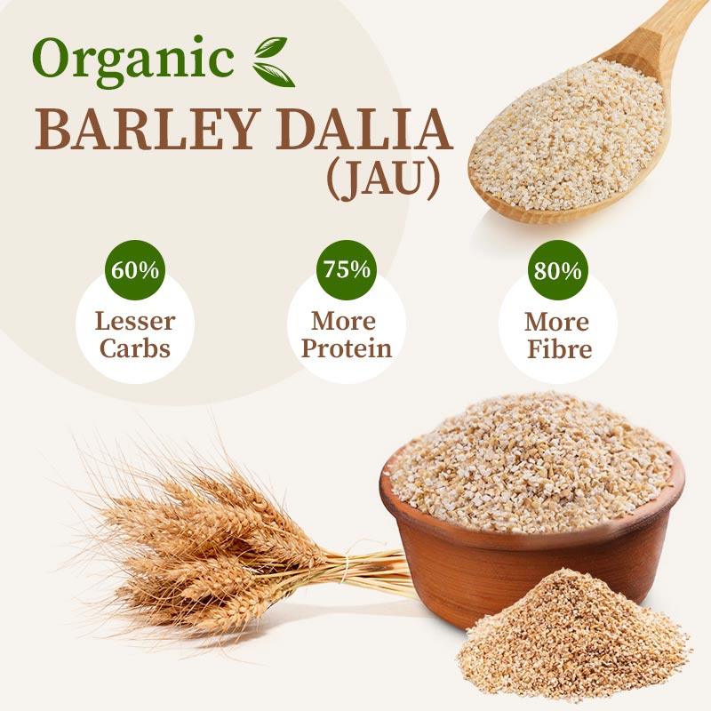 Organic barley dalia Jau