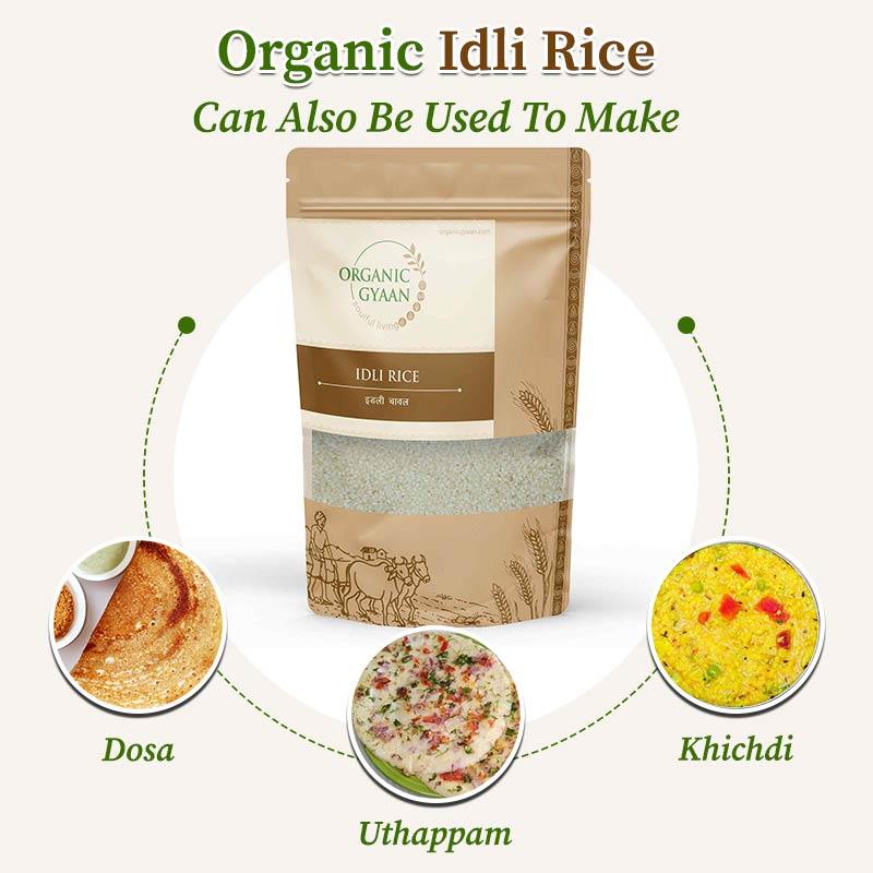 Organic idli rice recipes 