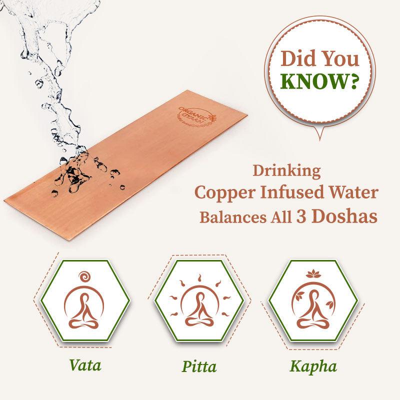 benefits of drinking copper infused water