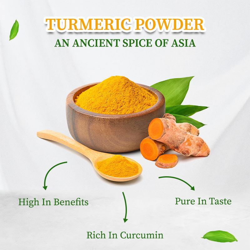 Turmeric Powder spice of asia