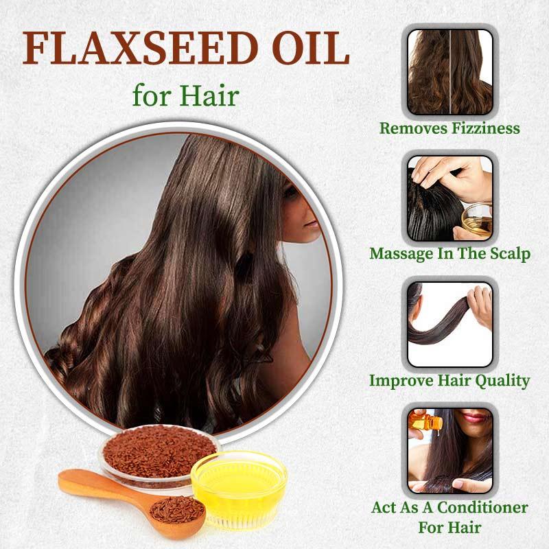 Flax seed Oil for hair