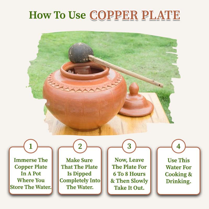 How use copper plate 