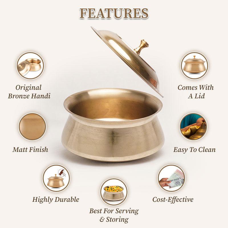 Features of bronze handi