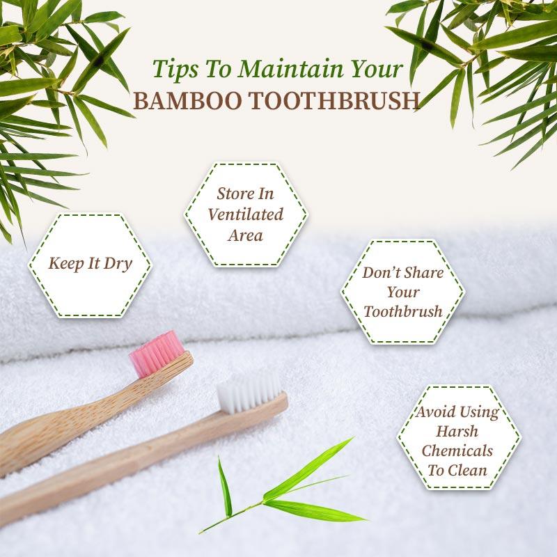 Tips to maintain bamboo toothbrush