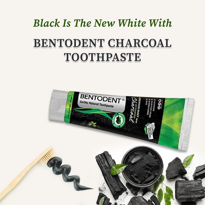 Bentodent charcoal toothpaste by organic gyaan