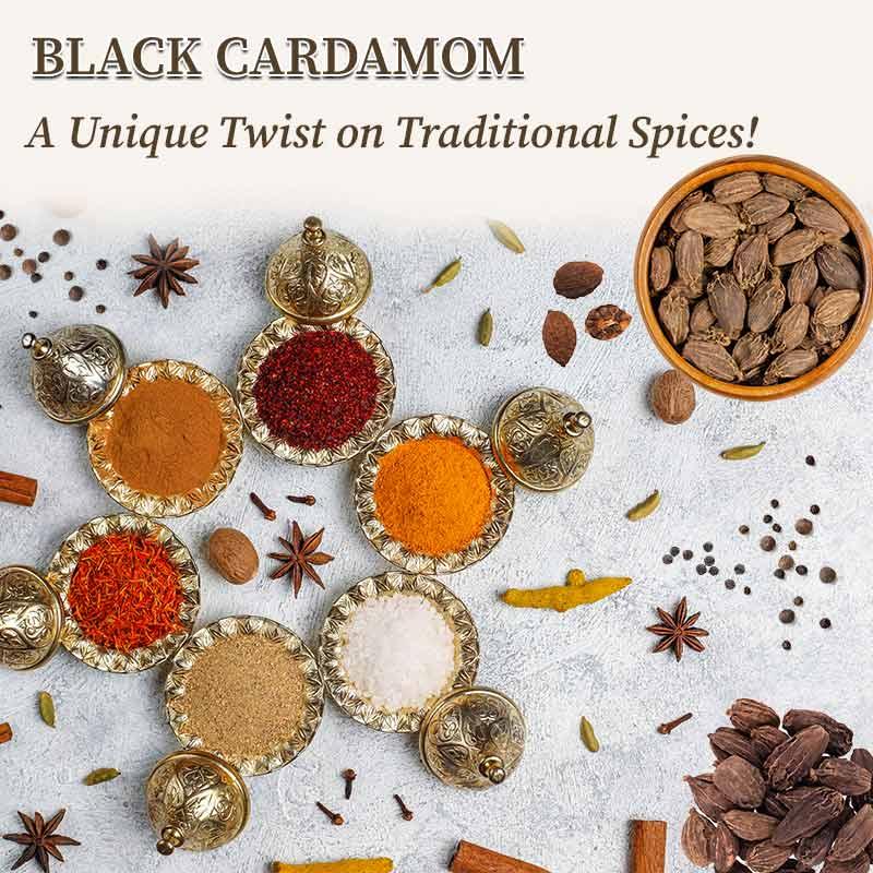 black cardamom - organic gyaan