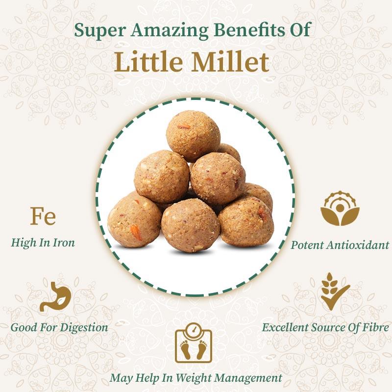 Benefits of little millet ladoo 