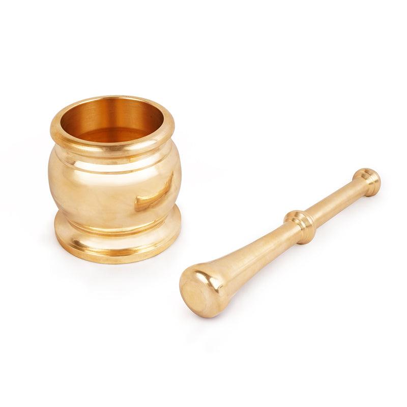 Brass mortar and pestle online