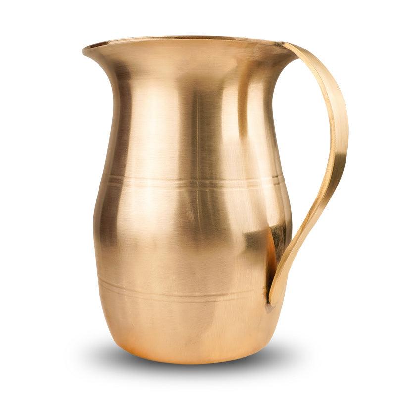 Bronze jug matt finish by organic gyaan