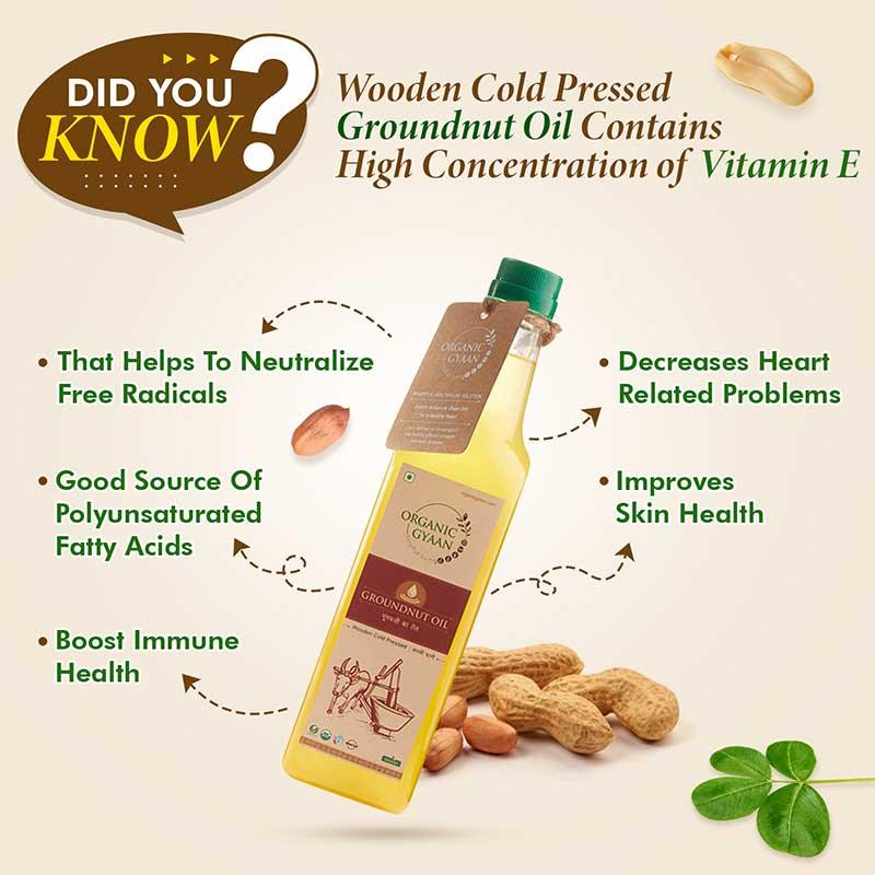 Facts about cold pressed groundnut oil