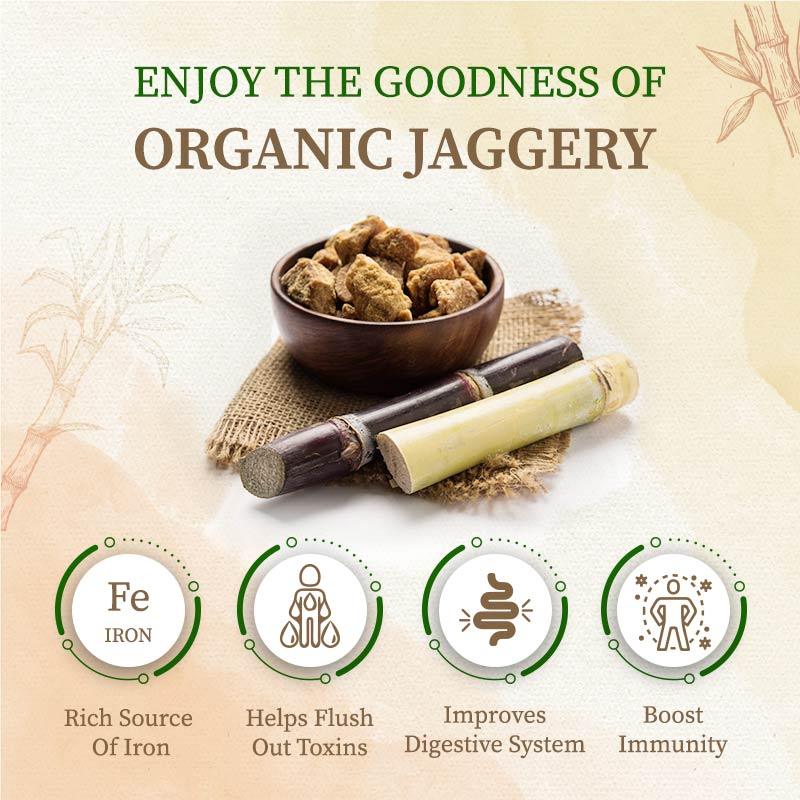 Benefits of organic Jaggery 