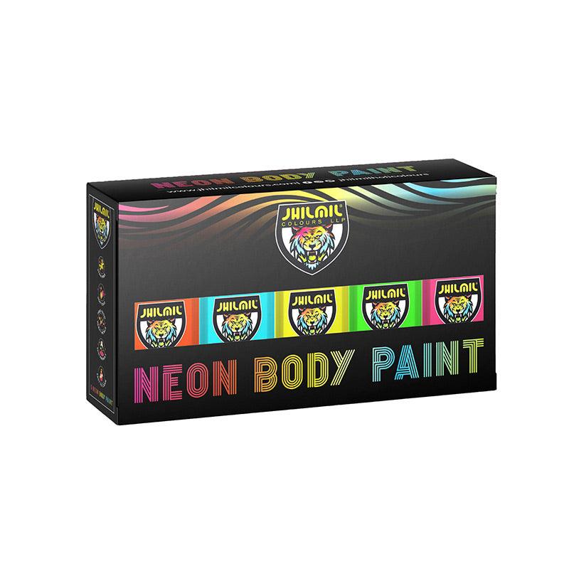 Neon body paint by organic gyaan