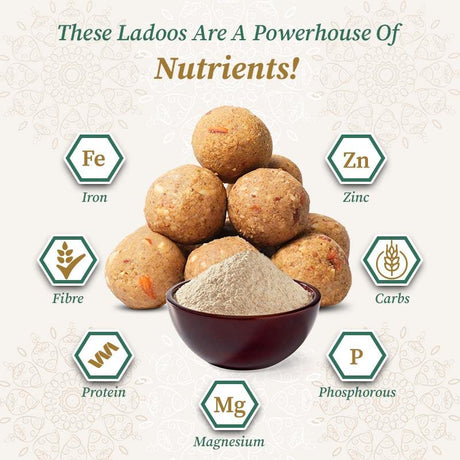 Nutrients in little millet ladoo 